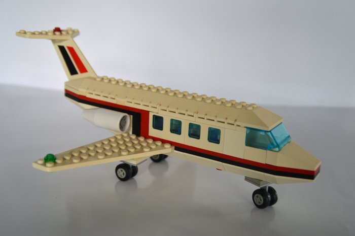 Lego - Legoland - 6368 - Jet Airliner - 1980-1990 - Danmark