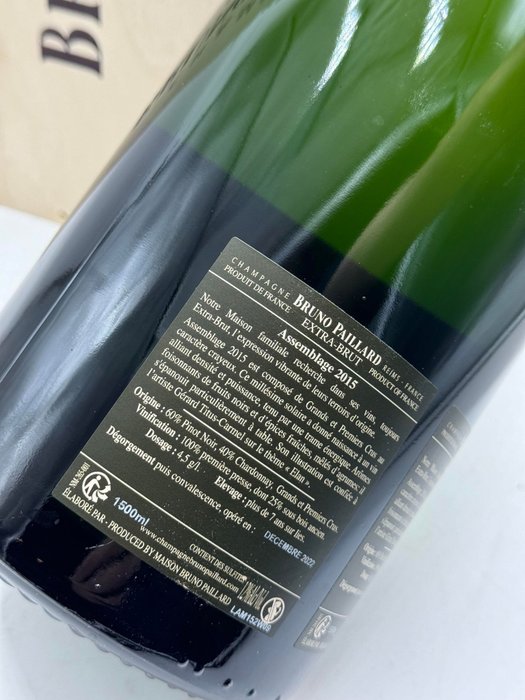 2015 Bruno Paillard, Assemblage - Champagne Extra Brut - 1 Magnum (1,5 L)