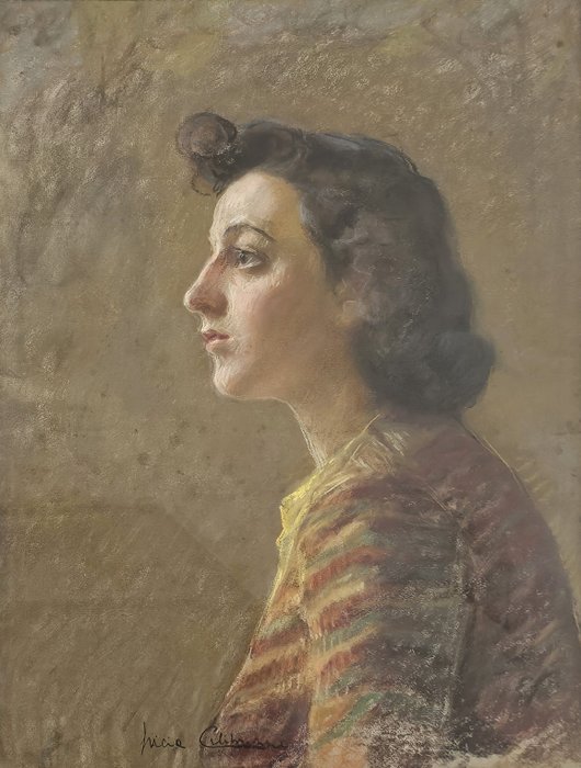 Licia Cilibrizzi (1921-2007) - Profilo femminile