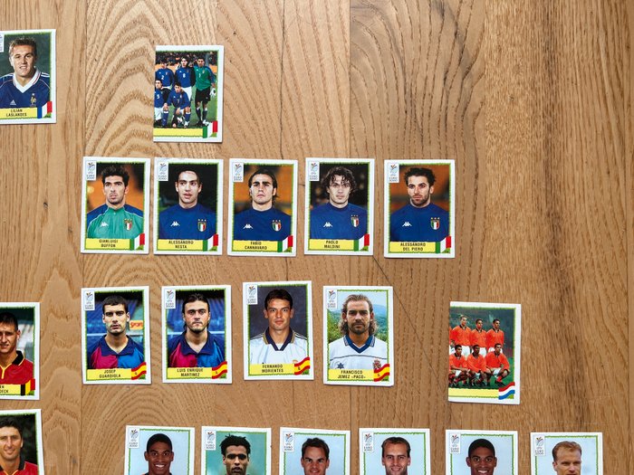 Panini - Euro 2000 - 232 Loose stickers