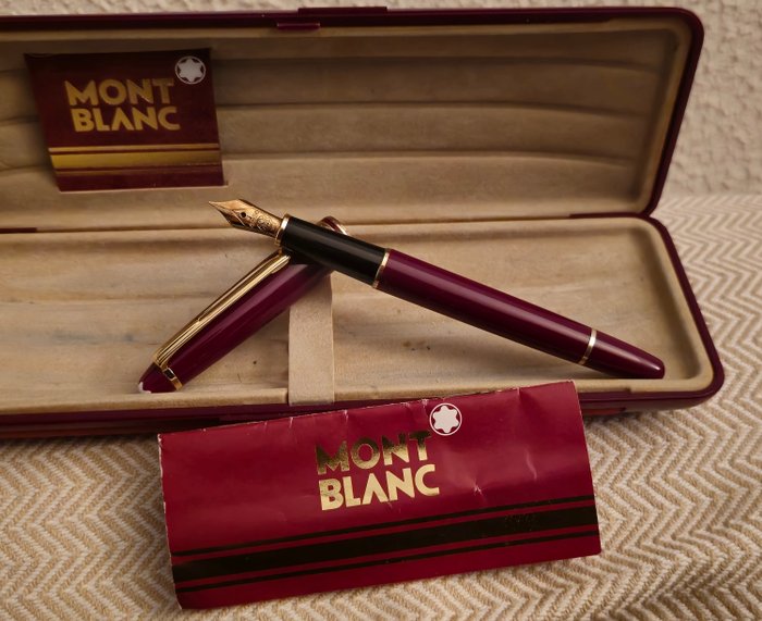 Montblanc - Meisterstuck pluma  144  Bordeaux montblanc mont blanc - Pen