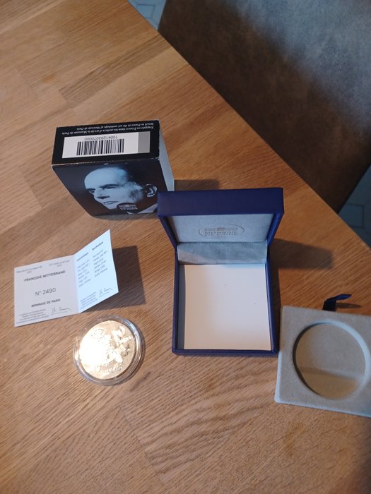 Frankrig. 10 Euro 2015 "François Mitterrand" Proof  (Ingen mindstepris)