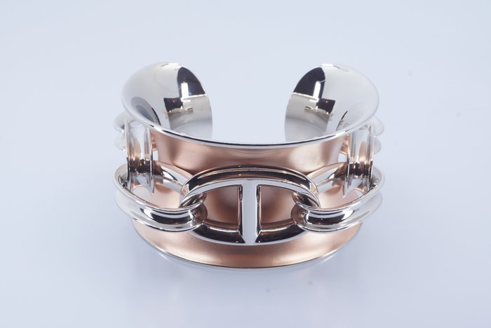 Hermès - Armbånd - Reponse Cuff - Very Large Model - Sølv