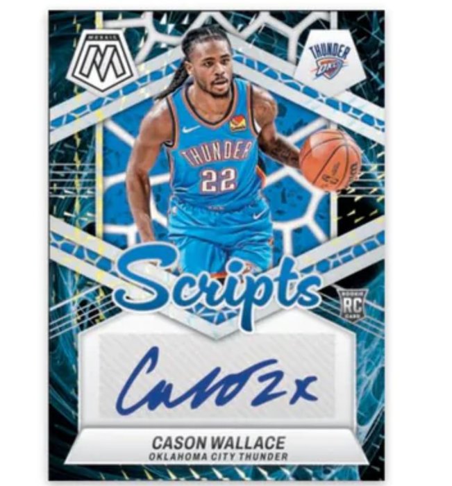 2023/24 Panini Mosaic LeBron James, Luka Doncic, Victor Wembanyama 6 packs per box, 6 cards per pack SEARCH FOR AUTOGRAPHS - 1 Sealed box - Glimrende (EX)