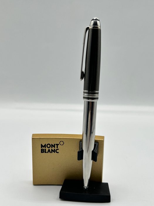 Montblanc - Montblanc Meisterstück Solitaire Hematite  Steel Ballpoint pen - Kuglepen