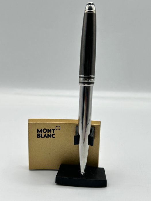 Montblanc - Montblanc Meisterstück Solitaire Hematite  Steel Ballpoint pen - Kuglepen