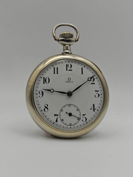 Omega - Silber - arabische Zahlen - Handaufzug - 1901-1949