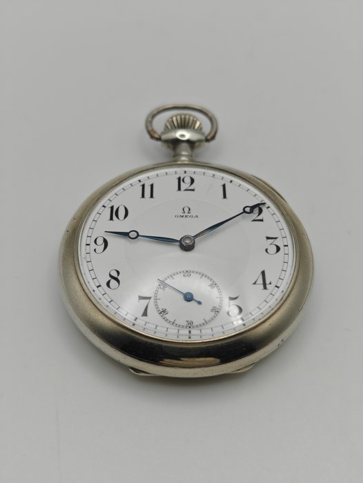 Omega - Silber - arabische Zahlen - Handaufzug - 1901-1949