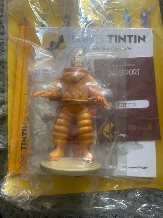 Moulinsart - Tintin - Ensemble de 4 figurines La Collection officielle