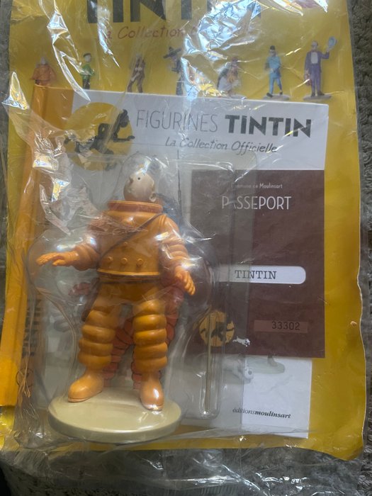 Moulinsart - Tintin - Ensemble de 4 figurines La Collection officielle