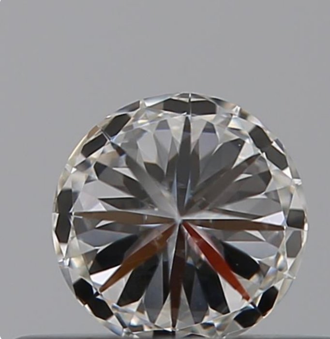 1 pcs Diamant  (Natur)  - 1.00 ct - Rund - E - VVS2 - Gemological Institute of America (GIA)