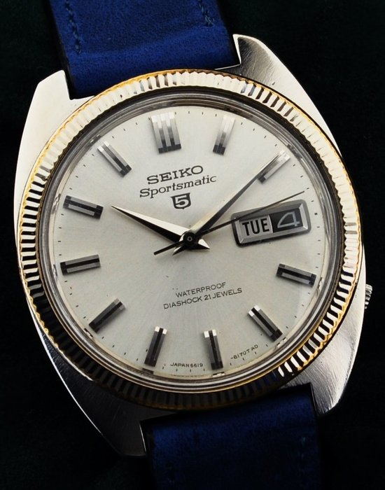 Seiko - Sportsmatic  5 Weekdater - Ingen mindstepris - 6619-8290 - Mænd - 1960-1969