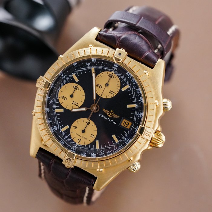 Breitling - Chronomat 18k Yellow Gold - 81950 - Mænd - 2000-2010