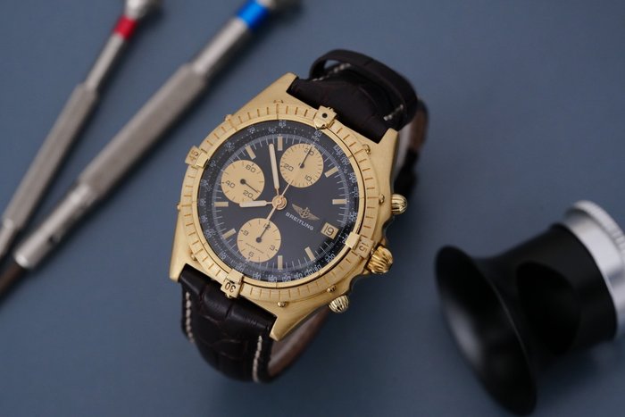 Breitling - Chronomat 18k Yellow Gold - 81950 - Mænd - 2000-2010