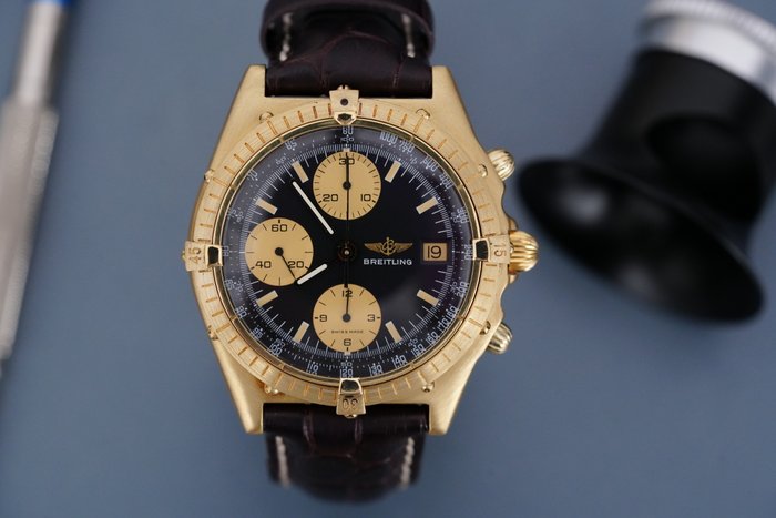 Breitling - Chronomat 18k Yellow Gold - 81950 - Mænd - 2000-2010