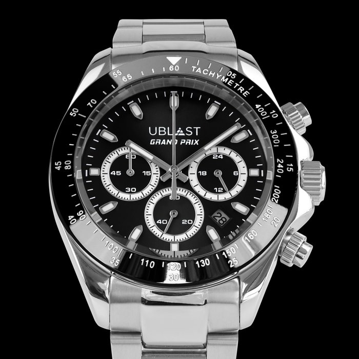 Ublast - Grand Prix Chronograph - REF.UBGP39BKK - Mænd - Ny