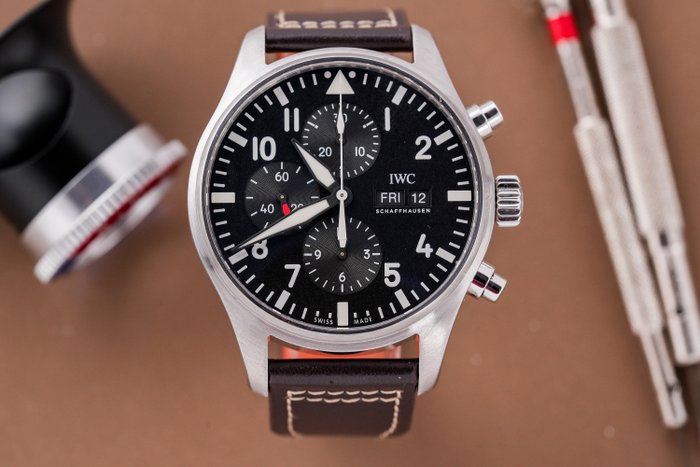 IWC - Pilot Chronograph - IW377709 - Mænd - 2011-nu