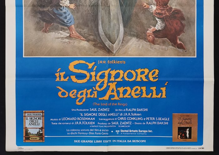 Gandalf - Frodo - Sam - Lord of the Rings - Tolkien - Il signore degli anelli - 1970‹erne