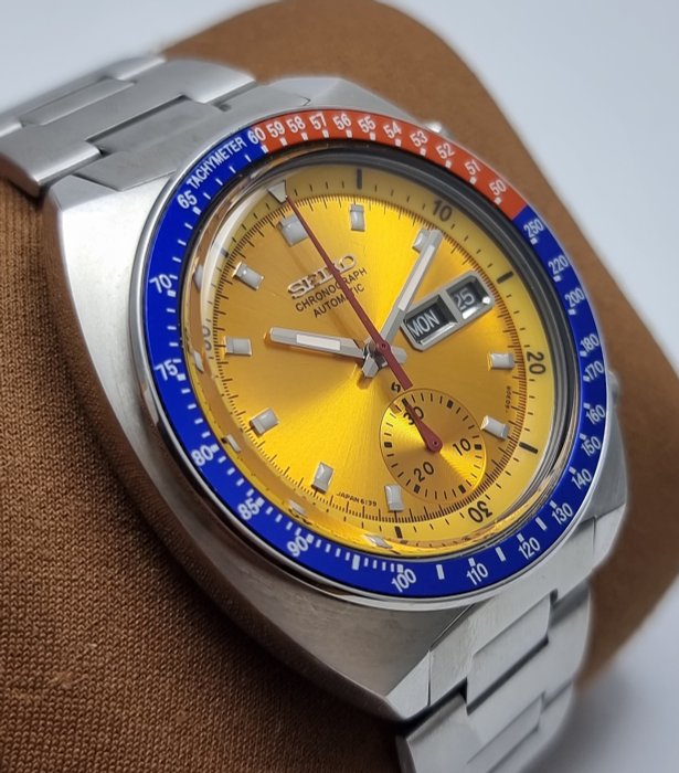 Seiko - Mænd - Pepsi Pogue 6139-6002 1970-79