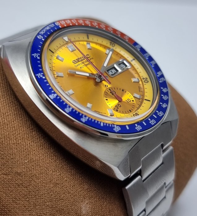 Seiko - Mænd - Pepsi Pogue 6139-6002 1970-79