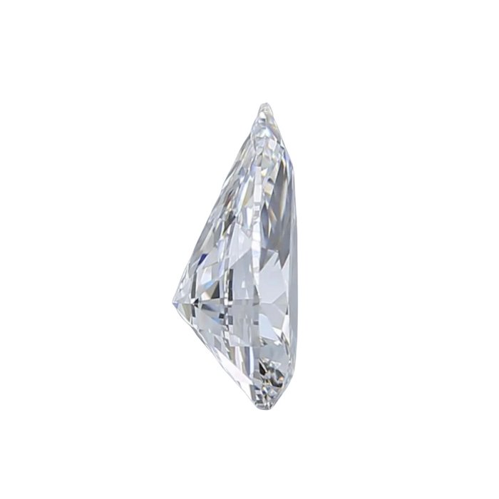 1 pcs Diamant  (Natur)  - 1.01 ct - Pære - D (farveløs) - VVS1 - Gemological Institute of America (GIA) - Ideel skåret diamant