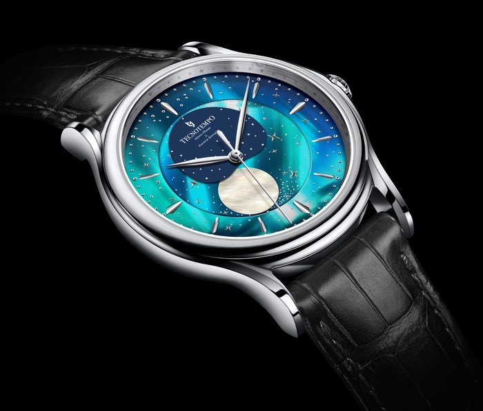 Tecnotempo - "Moon Phase  Aurora Borealis" Special Edition - Ingen mindstepris - TT.50MP.ARB - Mænd - 2011-nu