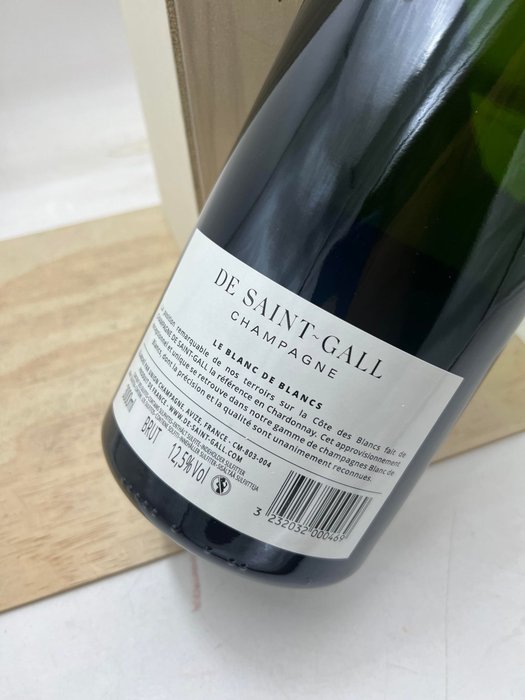 De Saint-Gall, Le Blanc de Blancs" - Champagne Premier Cru - 1 Dobbelt Magnum/Jeroboam (3,0 L)