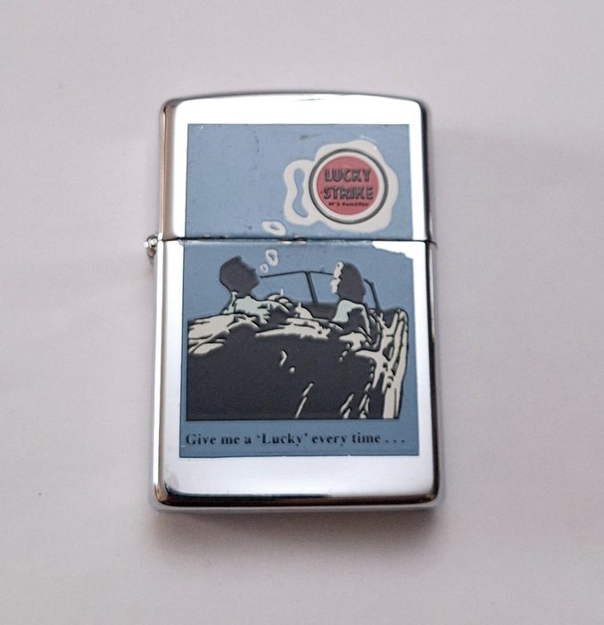 Zippo, Lucky Strike "Mayo de 1992" - Lighter - Stål