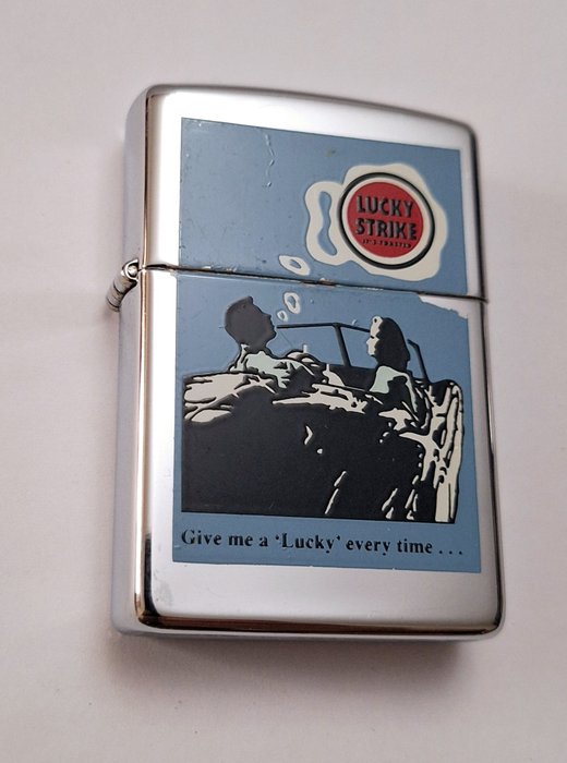 Zippo, Lucky Strike "Mayo de 1992" - Lighter - Stål