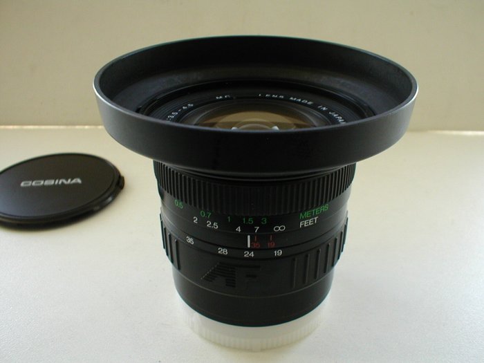 Cosina 19-35mm F/3.5-4.5 voor Minolta A Sony A Vidvinkelobjektiv