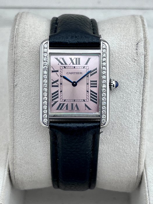 Cartier - Tank Solo Pink Diamond - 3170 - Kvinder - 2011-nu