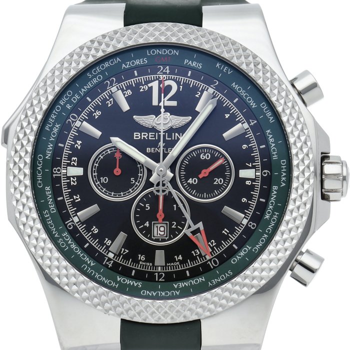 Breitling - Bentley GMT - A47362S4/B919 - Mænd - 2010-2020