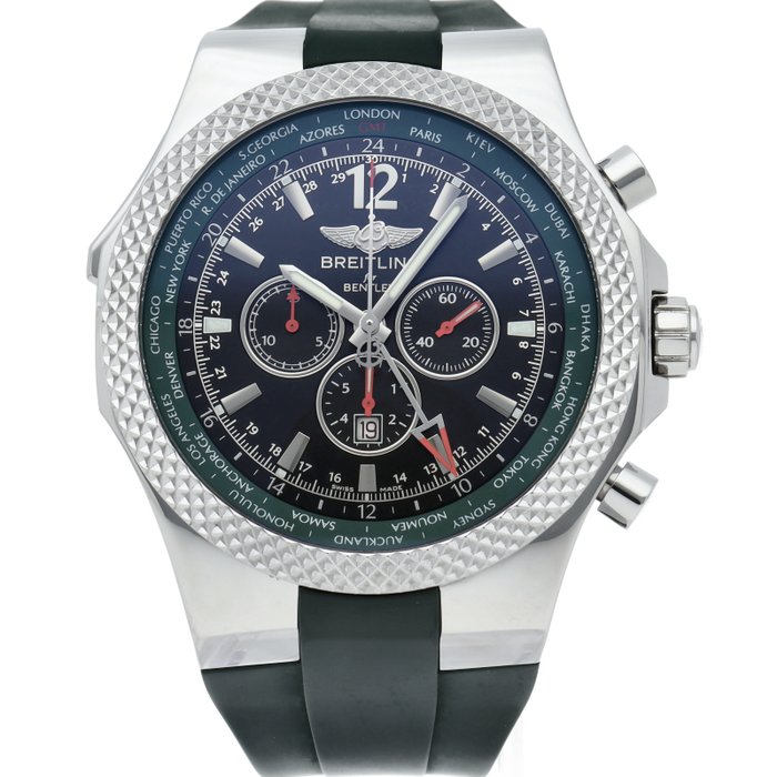 Breitling - Bentley GMT - A47362S4/B919 - Mænd - 2010-2020