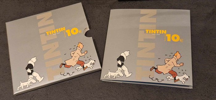 Tintin - 1 sølv mønt - 2004