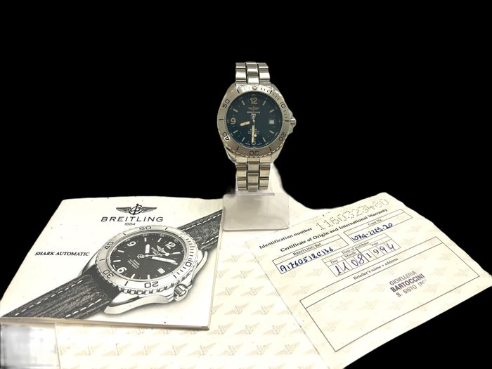 Breitling - Shark Automatic - A17605 - Mænd - 1990-1999