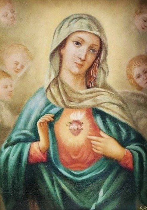 Europæisk skole (XX) - Madonna del Sacro Cuore