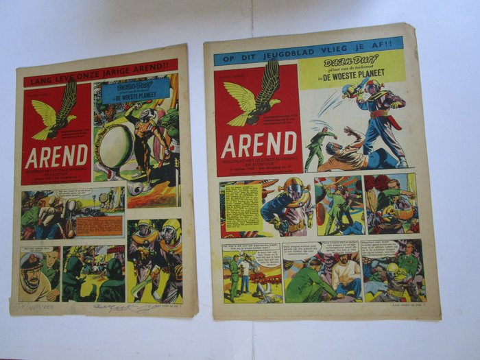 Arend Weekblad - Jaargangen 6 t/m 9 - 209 Album - Første udgave - 1960/1963