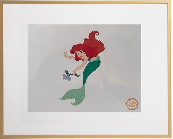 Disney - Fine art serigraph cel - Ariel - No reserve!