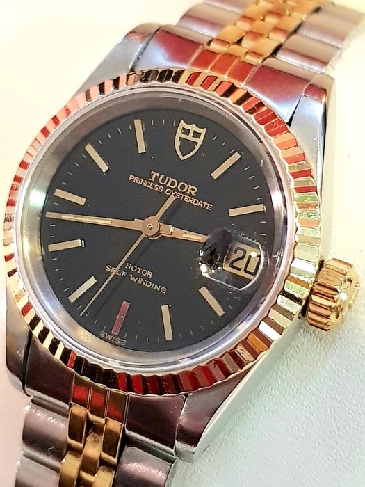 Tudor - Princess Oysterdate - Ingen mindstepris - Ref 92413N - Kvinder - 1980-1989