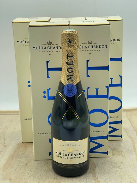 Moët  Chandon Réserve Impériale - Champagne Brut - 6 Flasker (075 L)