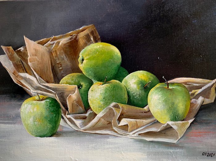 Alexander Nakonechnyi (XX-XXI) - Green Apples