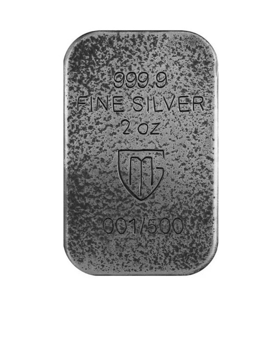 Germania. Silver bar 2024 Chicago Bulls, 2 Oz (.999)