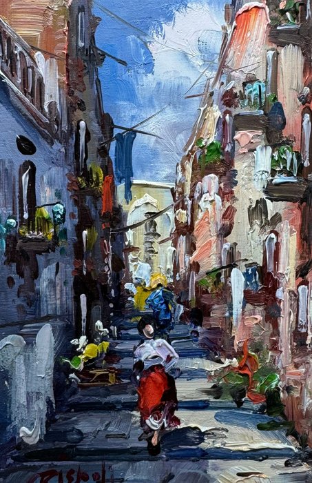 Franco Rispoli (1921-1989) - Vicoletto di Napoli