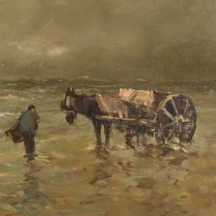 Henri Joseph Pauwels (1903-1983) - Aan zee