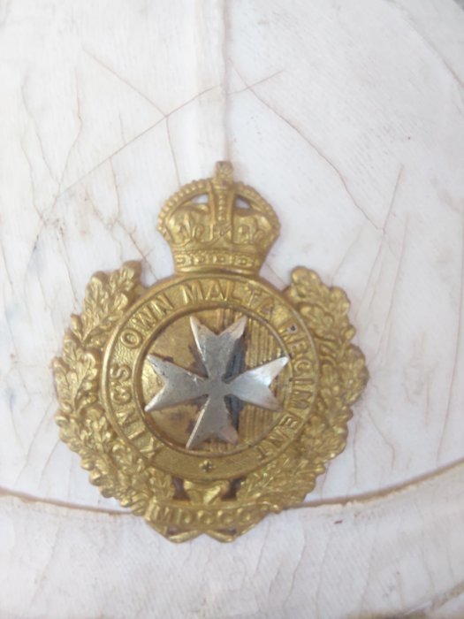 Malta - Hær/infanteri - Hat - King's Own Malta Regiment marv - 1930-1940