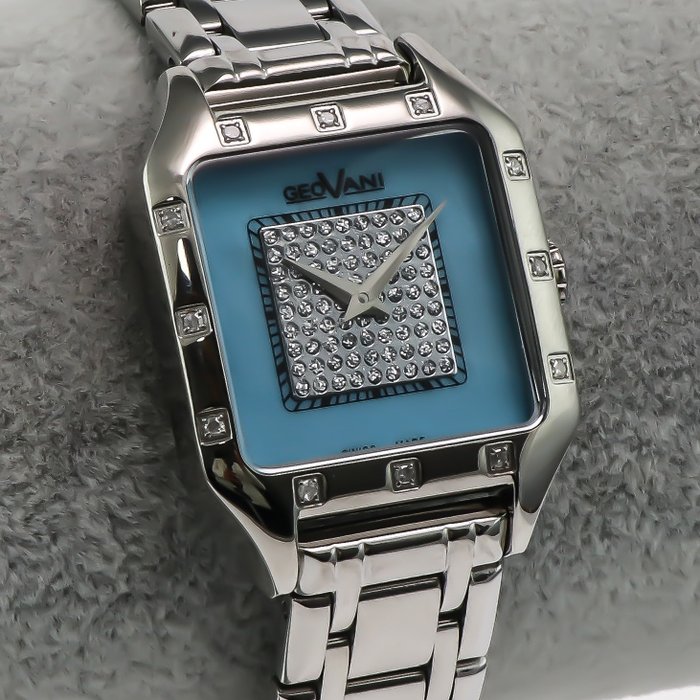 GEOVANI - Swiss Diamond Watch - GOL591-SS-DD-9A - Ingen mindstepris - Kvinder - 2011-nu