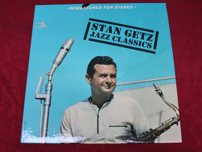 Stan Getz - Signed record by Stan Getz and Georges Mraz - Single vinylplade - 1972