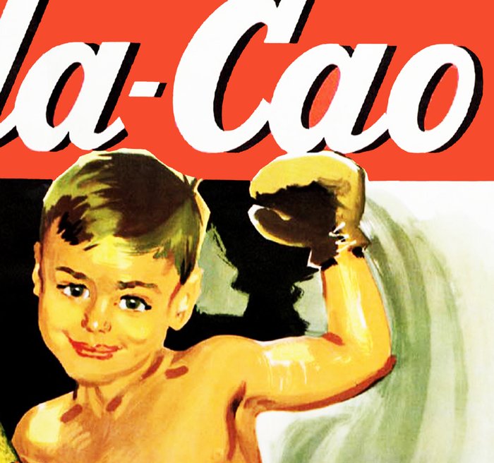 Cola-Cao (Cacao en Polvo) - Alimento de la Juventud - Modern License Print