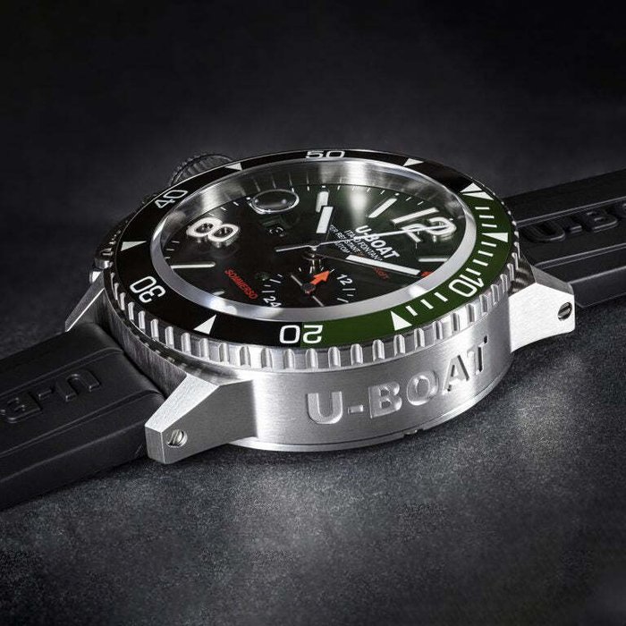 U-Boat - Diver Watch Automatic Sommerso Ceramic Green - BRAND NEW - 9520 - Mænd - 2011-nu