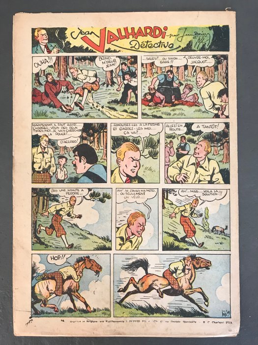 Spirou (magazine) N°6 au N°18 - 13 Magasiner - Første udgave - 1942